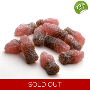 Barratt Fizzy Cherry Cola Bottles - Gummy Jelly Sweets